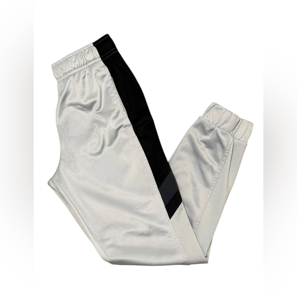 Athletic Works Boys' Sports Pants, Size 10/12, Grey, Adjustable Waistband